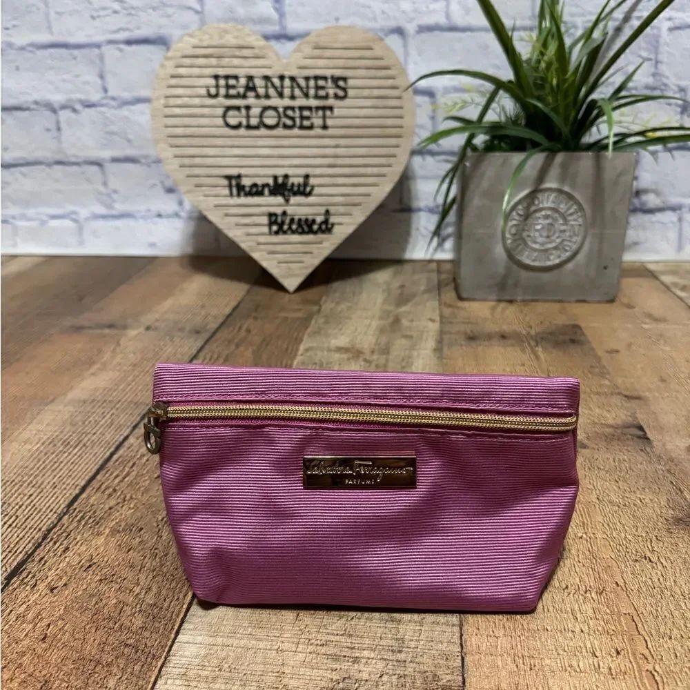 Salvatore Ferragamo cosmetic pouch